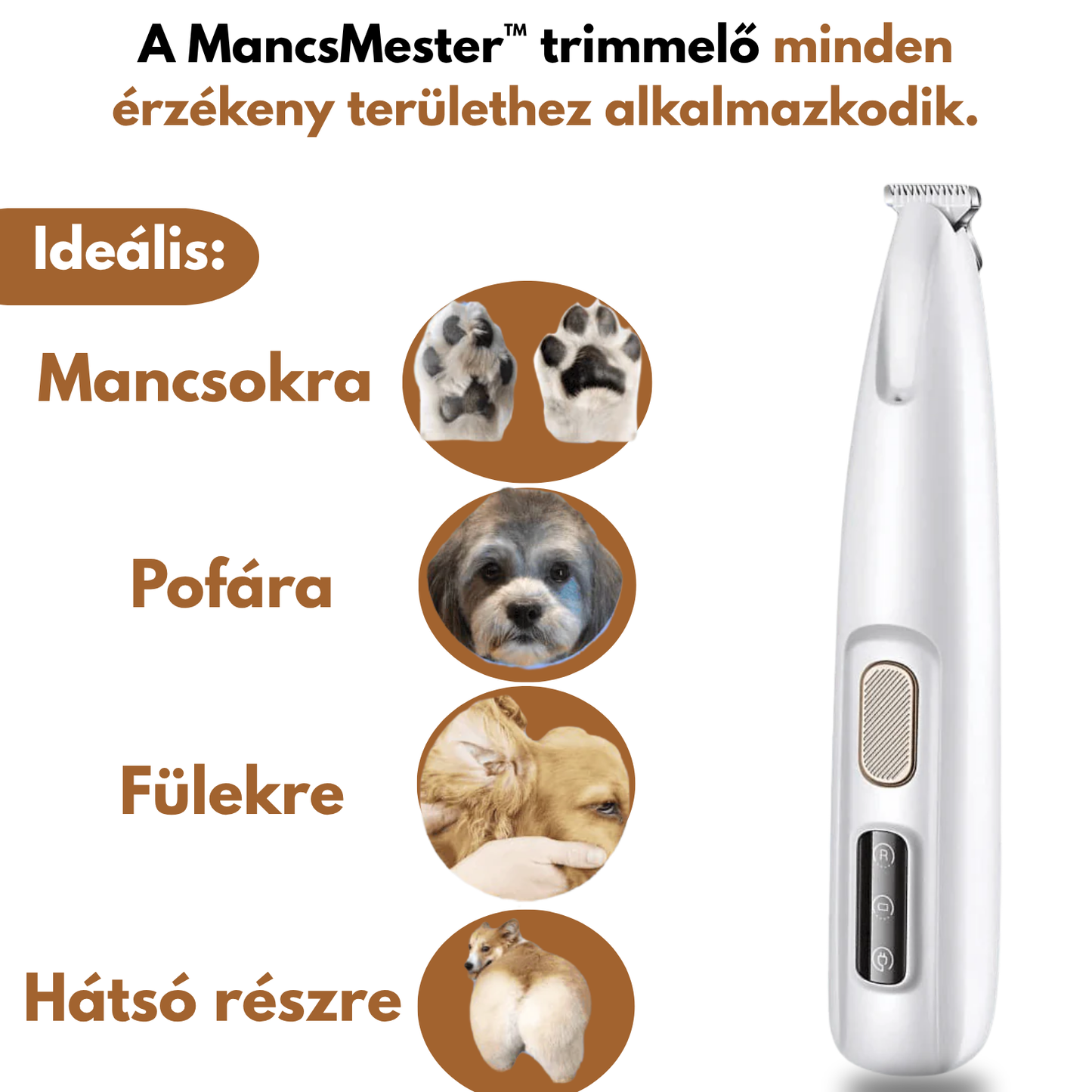 MancsMester™ Kisállat Trimmer